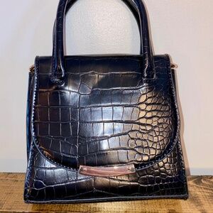 Massini Womens Crossbody Purse Bag Black